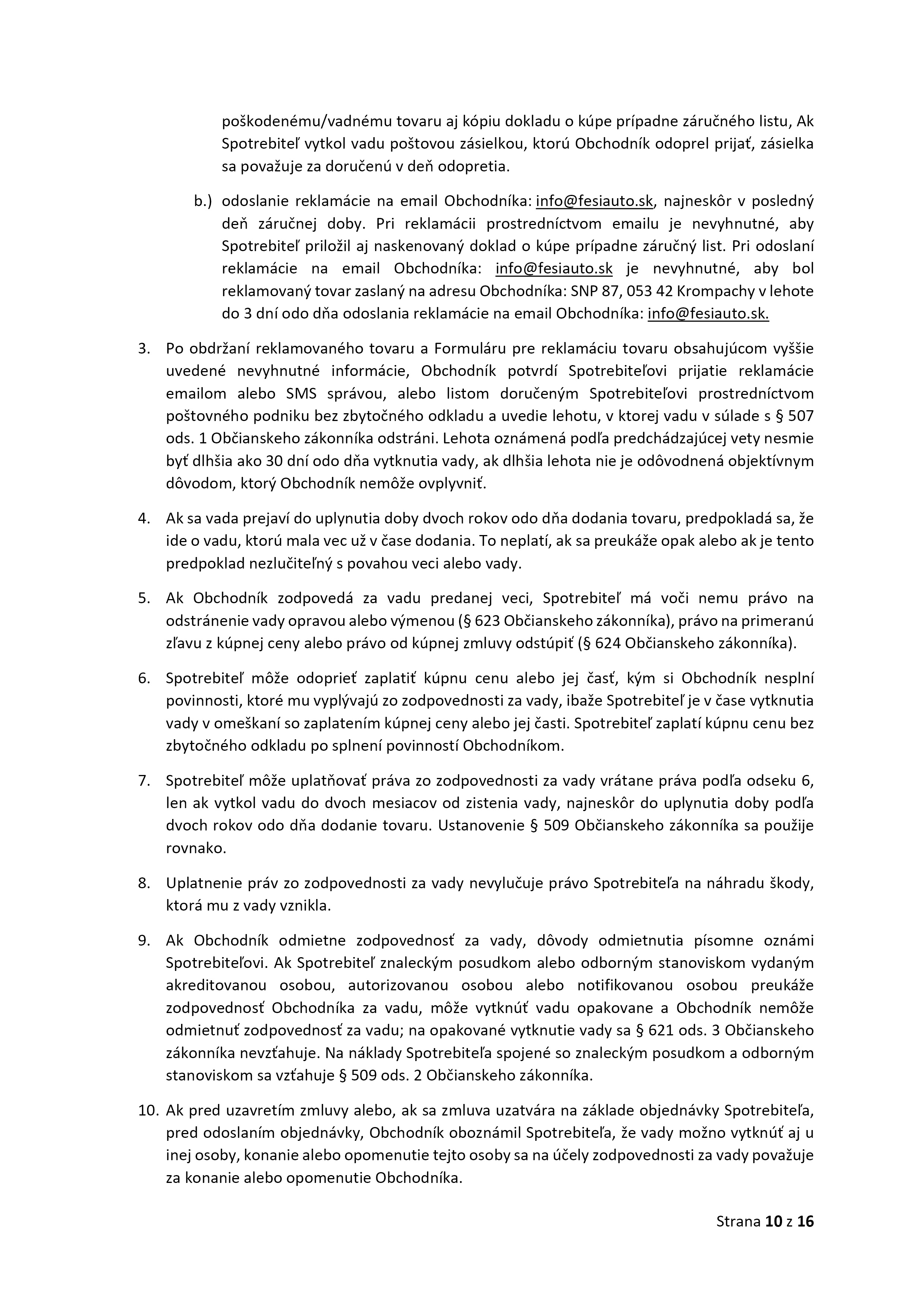 2024.07.01 - Obchodné podmienky pre spotrebiteľov www.fesiauto.sk e-shop (10)